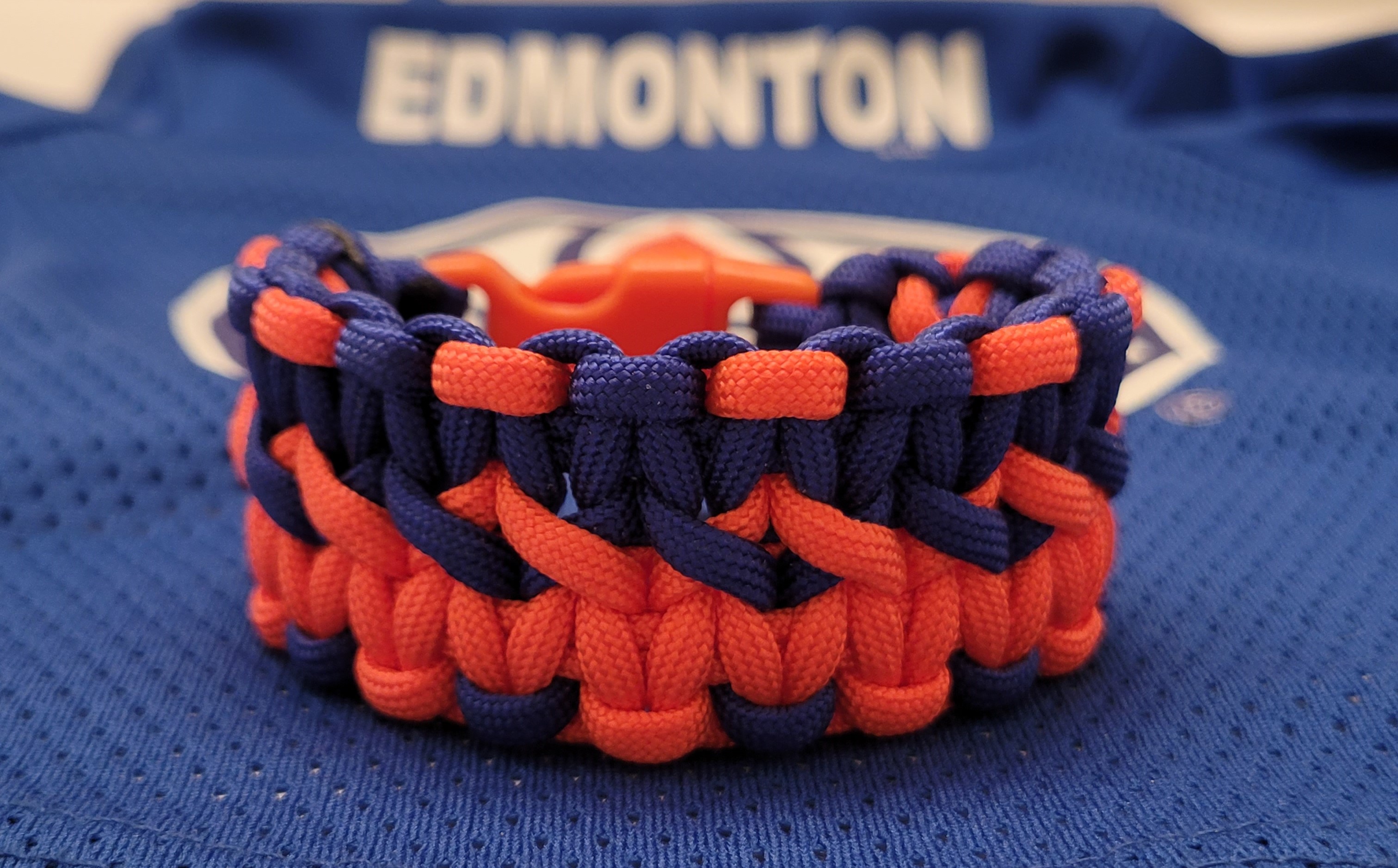 Double Cobra Edmonton Oilers Bracelet