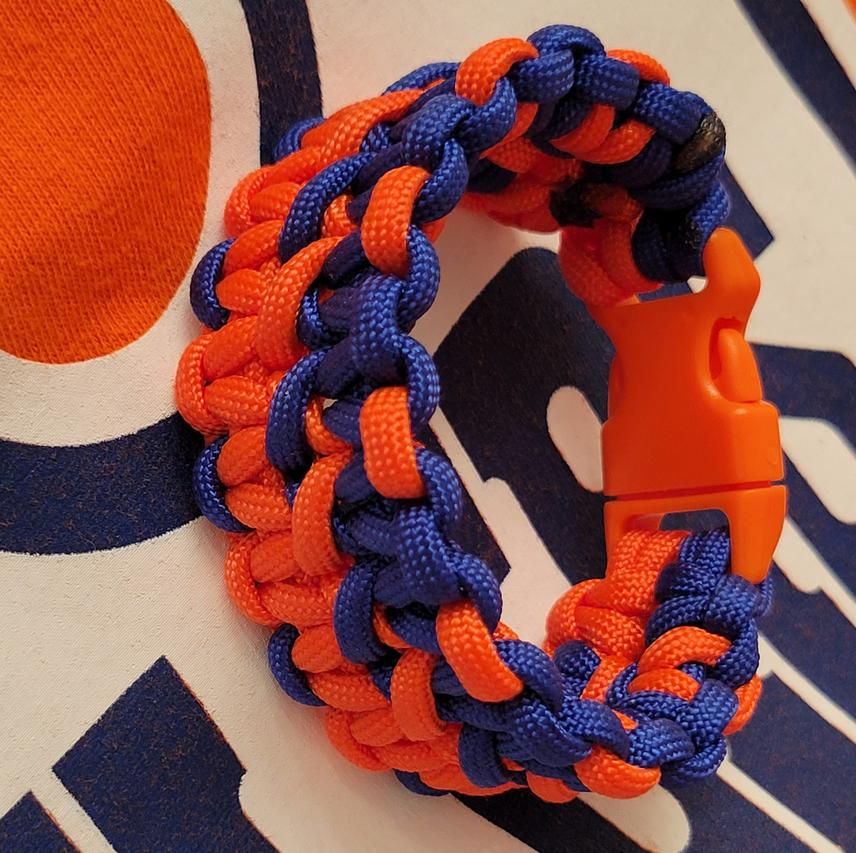 Double Cobra Edmonton Oilers Bracelet