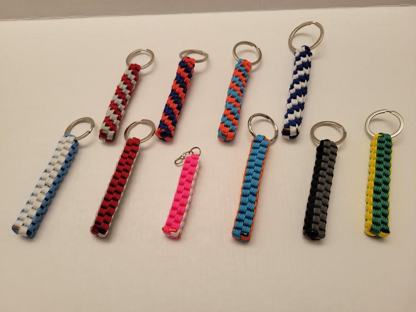 Key Chains, Bracelet, Cobra bracelet, Paracord bracelet, Friendship bracelet, ring , Survival bracelet